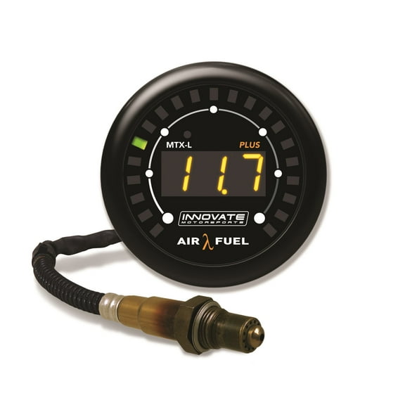 Innovate Motorsports 3924 MTX-L Plus Digital Wideband Air/Fuel Ratio Gauge Kit