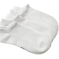 thumbnail image 6 of SERISIMPLE Men Bamboo Thin Low-Cut Breathable Socks 5 Pair (White, Large), 6 of 7