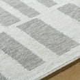 thumbnail image 4 of Hauteloom Teige Wool Living Room, Bedroom Area Rug - Contemporary - Ivory, Stone Gray, Light Taupe - 2' x 3', 4 of 5
