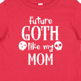 thumbnail image 4 of Inktastic Future Goth Like My Mom with Skulls Boys or Girls Baby T-Shirt, 4 of 5