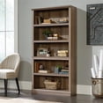 thumbnail image 2 of Scranton & Co 5-Shelf Transitional Engineered Wood Bookcase in Salt Oak, 2 of 6