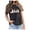 6Black30, variant on WERYOUNG Halloween Shirts For Women Short Sleeve Crewneck Pumpkin Ghost Graphic Tee Holiday Party Soft Cozy Fall Clothes For Women,Size L