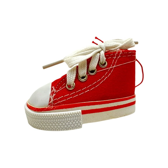 2pk Red Sneaker shape Instant Car Air Freshener (rose scent)