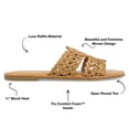 thumbnail image 3 of Journee Collection Womens Lissia Tru Comfort Foam Slip On Slide Flat Sandals, 3 of 6