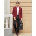 thumbnail image 3 of COOFANDY Men's Casual Blazer One Button Sport Coat Slim Fit Lightweight Suit Blazer Jacket, 3 of 6