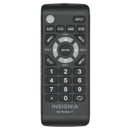 INSIGNIA NSRC4NA17 (p/n: NSRC4NA17) TV Remote Control (new)