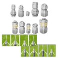 thumbnail image 6 of Jetter Heads Kit Rotating Button Drain Cleaning Nozzle Tips for Pressure Washer, 6 of 8