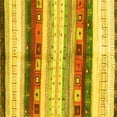 thumbnail image 1 of Ahgly Company Machine Washable Indoor Square Abstract Yellow Contemporary Area Rugs, 7' Square, 1 of 4