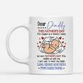 thumbnail image 2 of Coffee Mugs Baby Bump In Mommy's Tummy Father's Day Gifts for New Daddy Coffee Lovers 11oz 15oz White Mug Christmas Gift, 2 of 7