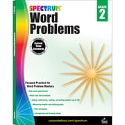 Spectrum Word Problems Workbook (128 pages) Grade 2