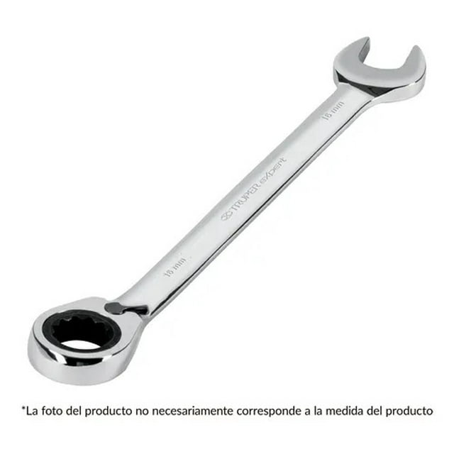 Llave Combinada Con Matraca Reversible 25mm Truper 13769 TRUPER LL-2025MXR