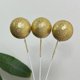 thumbnail image 1 of 2 cm 2,5 cm 3 cm 4 cm Feliz Navidad bola de brillo Navidad Año nuevo Baby Shower Cupcake decoraciones bolas de perlas de espuma sintética, 1 of 4