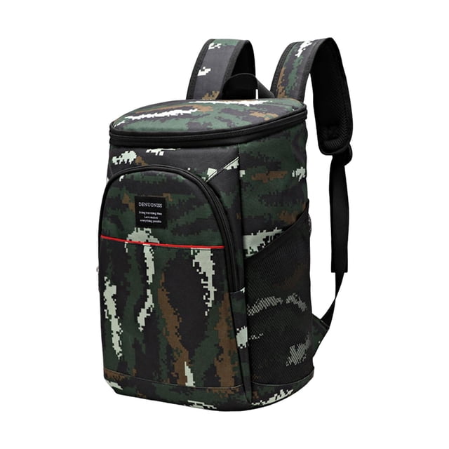 Refrigerador de mochila, refrigerador de bolsa de picnic para hombres y mujeres, para bebidas, bolsa térmica impermeable, bolsa térmica aislada para Verde