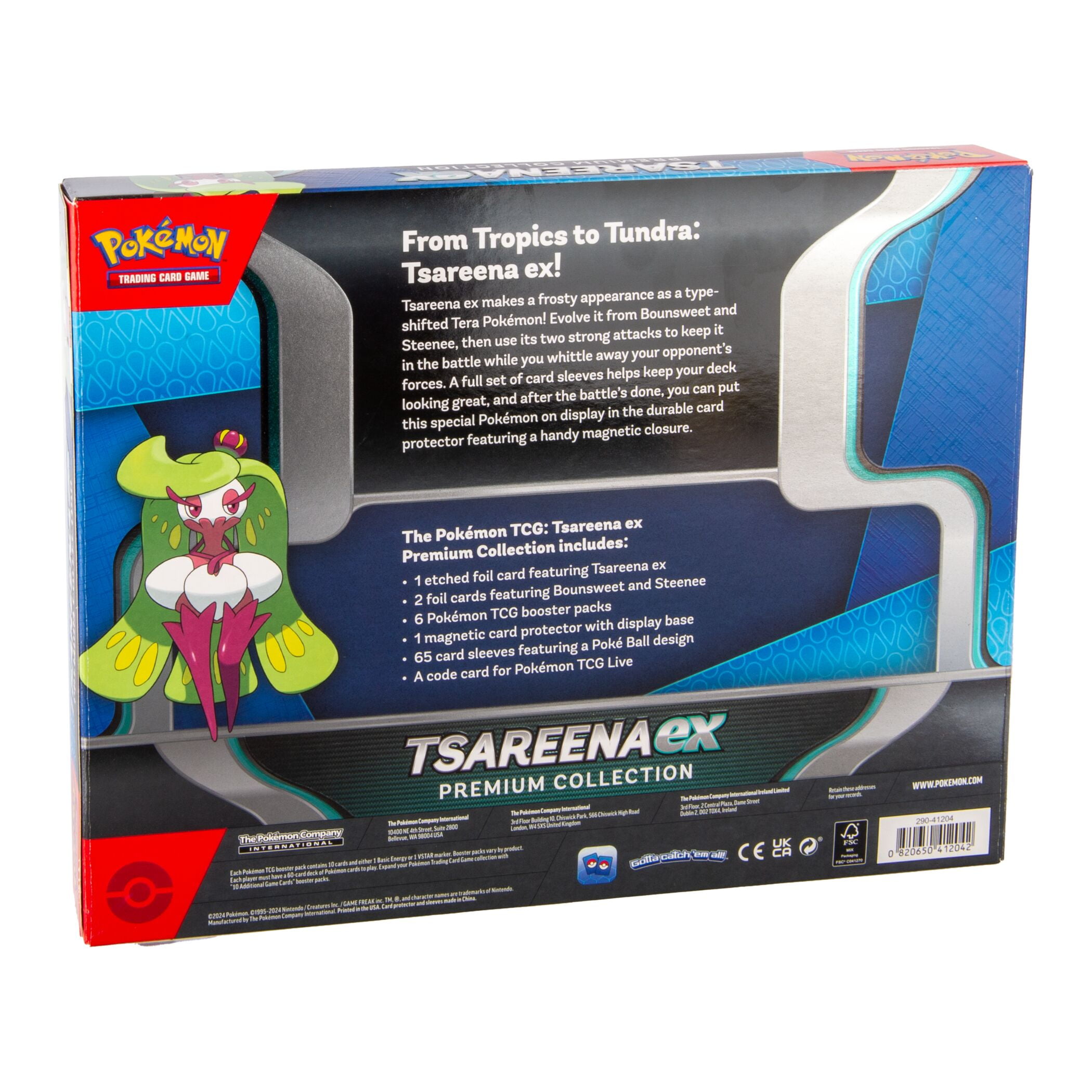 pokemon tsareena card Tsareena 016/189 Reverse Holo Pokemon Card Naer Mint main image 1