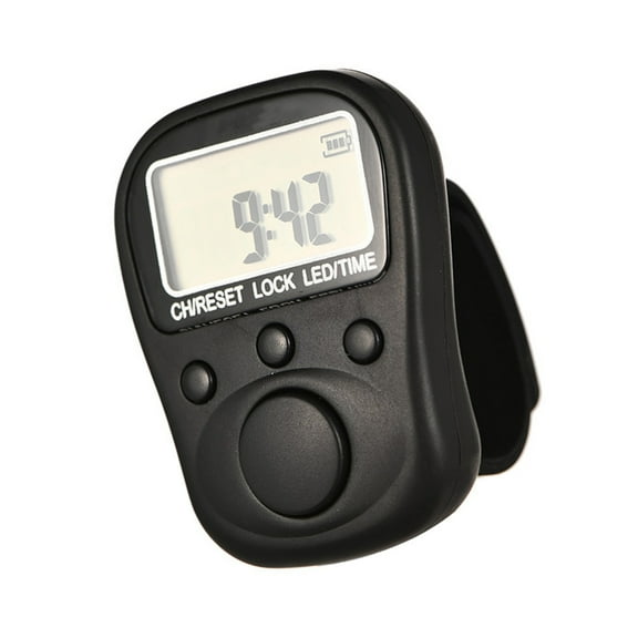 7 Channel Multiple Task Digital Counter Manual Operations With Adjustable Rings And Long Time Battery For Event Tracking