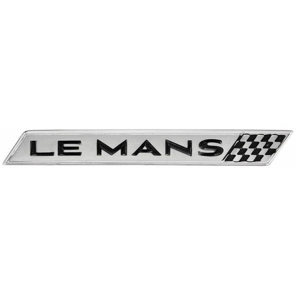 RestoParts Jewel Cast Lemans Door Panel Emblem 1965 Pontiac LeMans