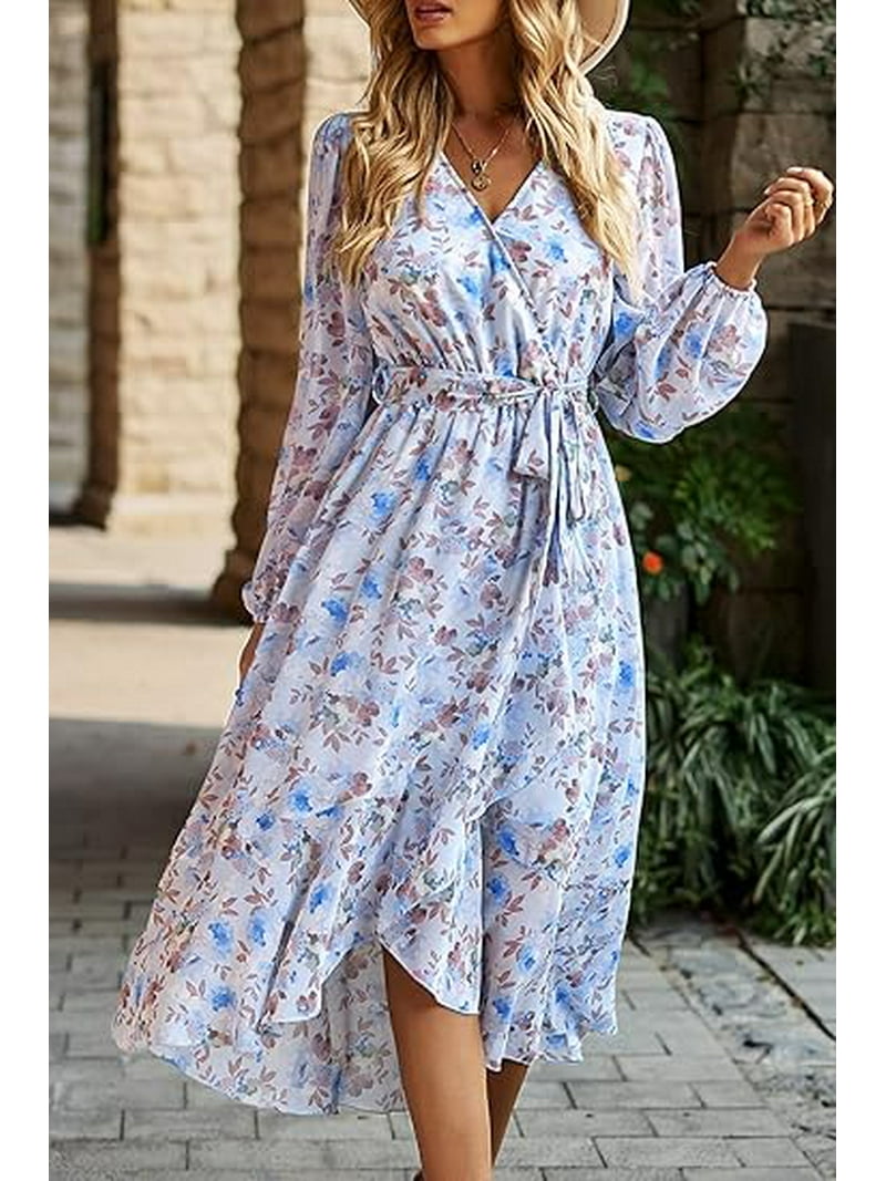 princess polly baby blue dress 11 Gorgeous Boho Wedding Guest Dresses main image 0