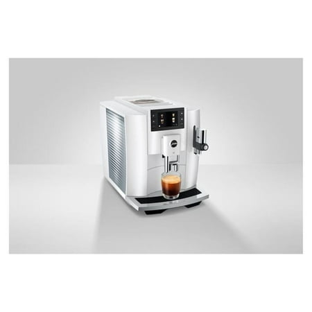 Jura - E8 Automatic Espresso Machine - White
