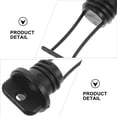 thumbnail image 7 of PBPBOX 4Pcs Thread Bung Boat Drain Plugs Black Plastic Canoe Drain Holes Stopper, 7 of 7