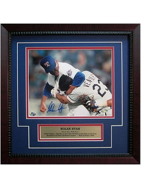 MLB 11x14 Autographed Frame, Nolan Ryan Texas Rangers 