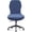 Navy, variant on Velvet Stretch Armless Office Chair Cover - Slipcover for Desk Chairs (Navy)