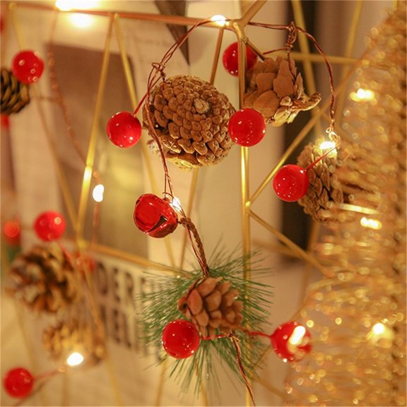 Hwkond String Lights Christmas Christmas Lights Led Lights String Copper Wire Lamp Interior Lighting on Clearance