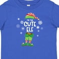 thumbnail image 4 of Inktastic Funny Christmas I'm the Cute Elf with Shoes and Hat Boys or Girls Baby T-Shirt, 4 of 5