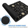 thumbnail image 6 of Long Mouse Pads for Desk,Black Gold Sun Moon Eye Star Pattern Desk Mats on Top Of Desks, Desk Mouse Pad Extra Large with 3mm Non-Slip Base and Stitched Edge for Gaming,Office,Work,Home 47.3"x23.6", 6 of 6