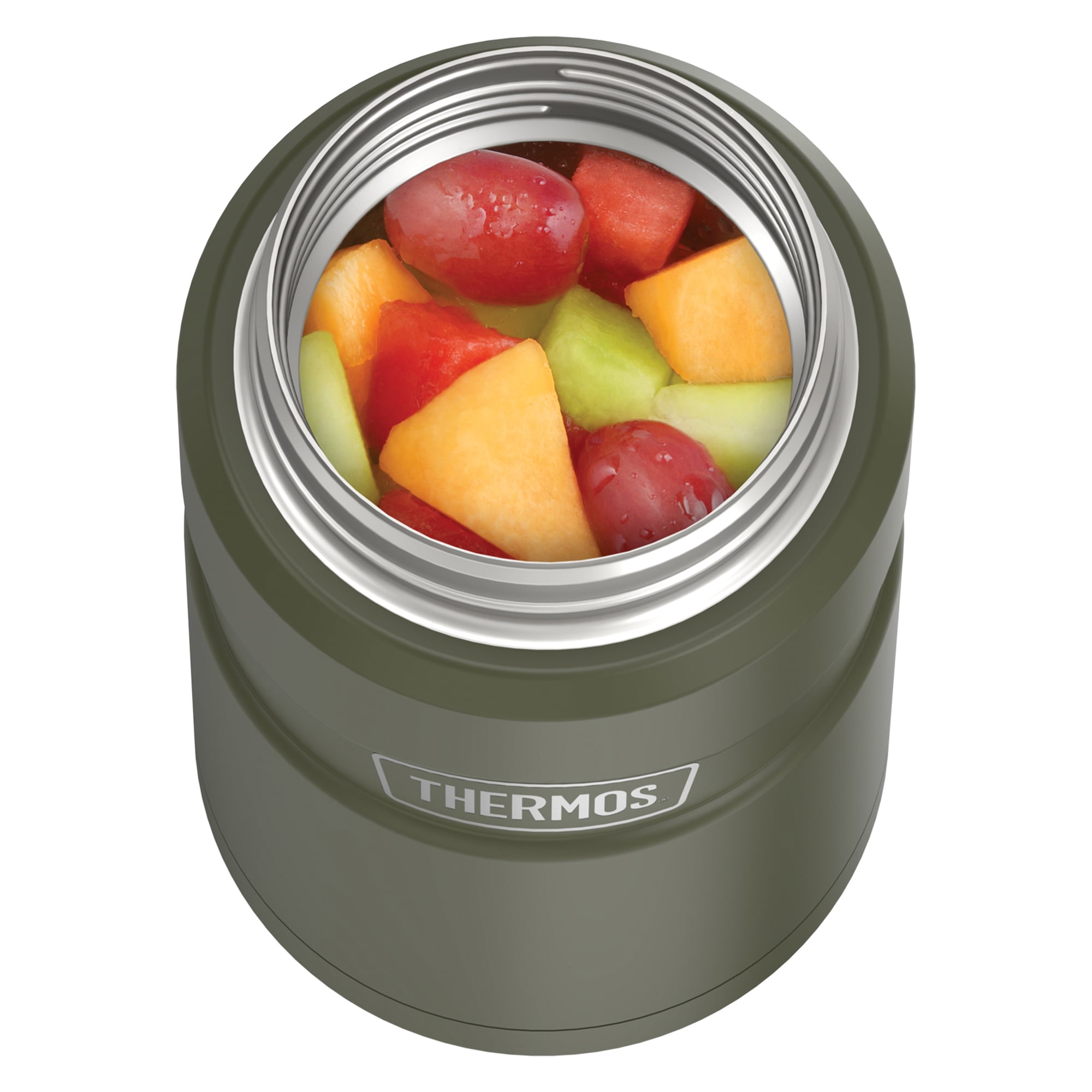  THERMOS Stainless King Vacuum-Insulated Food Jar, 24 Ounce,  Matte Steel : Home & Kitchen