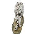 thumbnail image 3 of Prowling Fierce Leucistic Winter White Bengal Tiger Figurine 11.25" L, 3 of 10