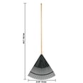 thumbnail image 5 of Expert Gardener, 24-inch Wood and Poly Leaf Rake, 5 of 17
