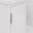 thumbnail image 5 of Water Creation Elsa 20" Wood Single Bathroom Vanity in Pure White & Chrome, 5 of 7