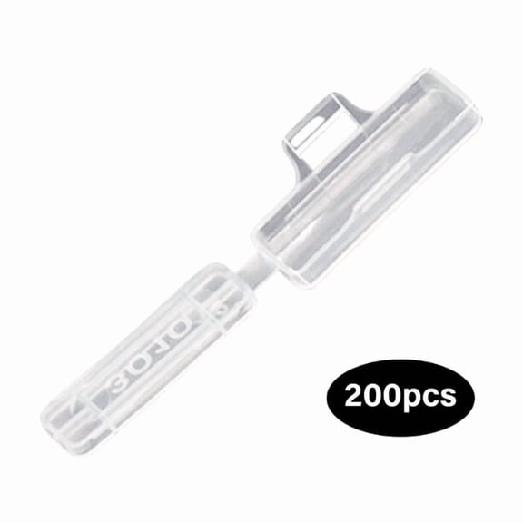 Pack of 200 Cable Labeling With Snap Closures Waterproof Window Designs for Industrial Office Electrical Organization