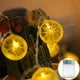 thumbnail image 2 of Cadena De Luz Lámpara Cadena de luces LED Iluminación cálida de limón Embellecer Habitación Suministro de cortina de ventana, 2 of 3