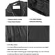 thumbnail image 5 of Cárdigan de verano, pantalones cortos de manga corta, traje informal para el hogar para hombre, traje, pijamas negros para hombre, 5 of 6