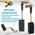 thumbnail image 3 of GUYUTING 8PCS Carbon Brush Replacement for DWE4011 DWE4120 DWE4887 Power Tools Motor Maintenance Parts, 3 of 9