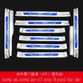 thumbnail image 3 of Pedales antirayaduras interiores y exteriores para puertas laterales DFSK Glory 580 Protector trasero de maletero de acero inoxidable DFSK Glory 580, 3 of 5