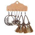 thumbnail image 1 of Pendientes de mujer Laklulu: pendientes con borlas, pendientes bohemios para mujeres y niñas, 1 of 5