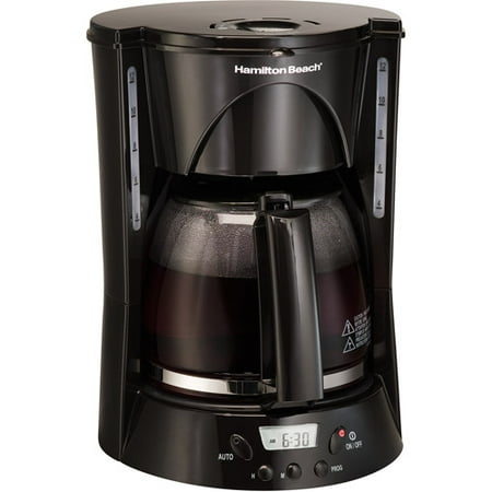 Hamilton Beach 12-Cup Coffee Maker, Black - Walmart.com