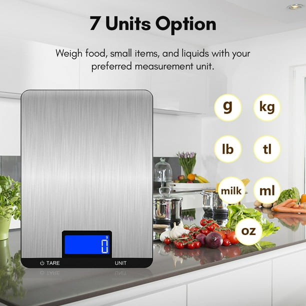 Balance 15kg Multifonction Balance De Cuisine Numérique Rechargeable 15kg - Précision 1g Avec USB-C | 6 Unités De Mesure Pour Cuisine Pro Balance Alimentaire Professionnelle Balance 15kg Multifonction Balance De Cuisine Numérique Rechargeable 15kg - Précision 1g Avec USB-C | 6 Unités De Mesure Pour Cuisine Pro Balance Alimentaire Professionnelle