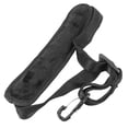 thumbnail image 1 of CIMAXIC Sangle de Cou en Peluche Noire pour Saxophone, Sangle Rembourrée Douce Réglable pour Sax Alto et Ténor, 1 of 8