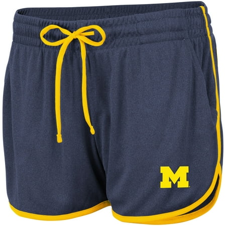 Michigan Wolverines Sports - Michigan Wolverines Colosseum Women's Toulon Shorts - Navy