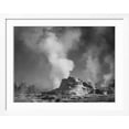 thumbnail image 2 of Art.com Castle Geyser Cove Yellowstone National Park Wyoming, Geology, Geological 1933-1942 Art Print by Ansel Adams, White Frame Wall Art, 40" x 32", 2 of 5