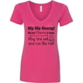 thumbnail image 3 of Inktastic My Last Chemo Women's V-Neck T-Shirt, 3 of 5