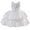 czb# White486, variant on CUZIBR Girls Tutu Sequins Dresss Sleeveless Solid Color Floral Embroidery Glitter High Waist Tulle Long Dresses Party Formal Elegant Wedding Birthday Gowns,Pink,6-7 Years