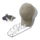 thumbnail image 4 of Organizador de sombreros para soporte de gorras de béisbol,Soporte de sombreros para 7 gorras de béisbol,Organizador de sombreros independiente,Sombrero, 4 of 5