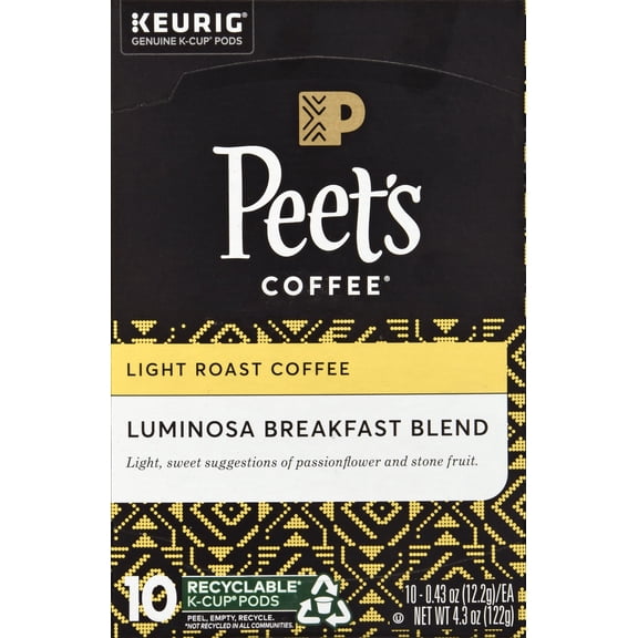 K-Cup Pack Peet?s Coffee Colombia Luminosa K-Cup Pack , 10 Ct
