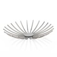 thumbnail image 6 of Shiny Silver Open Spike Centerpiece Bowl, 6 of 8