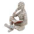 thumbnail image 1 of Reading Woman Figurine, Weather Resistant Vivid Textures Innovative Reading Woman Ornament  For Dining Table G, 1 of 8