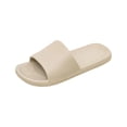 thumbnail image 2 of YOUYEDIAN House Womens Slippers Summer Indoor Shoes Fashion Comfy Sandals Beach Slides (Beige), 2 of 4